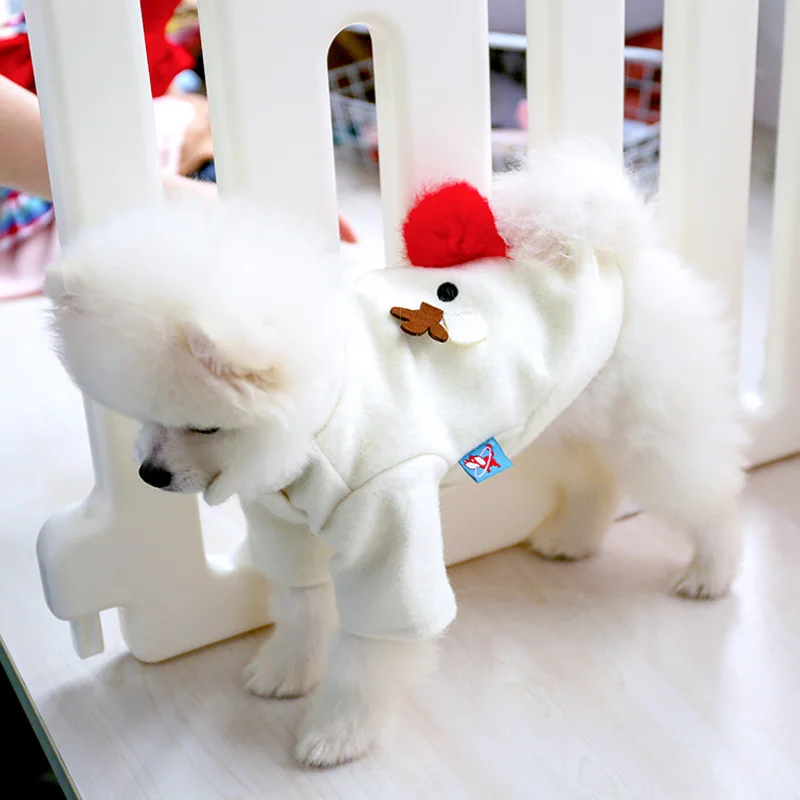 Одежда для собак PETCIRCLE осенне-зимнее шерстяное пальто Рождественский костюм в