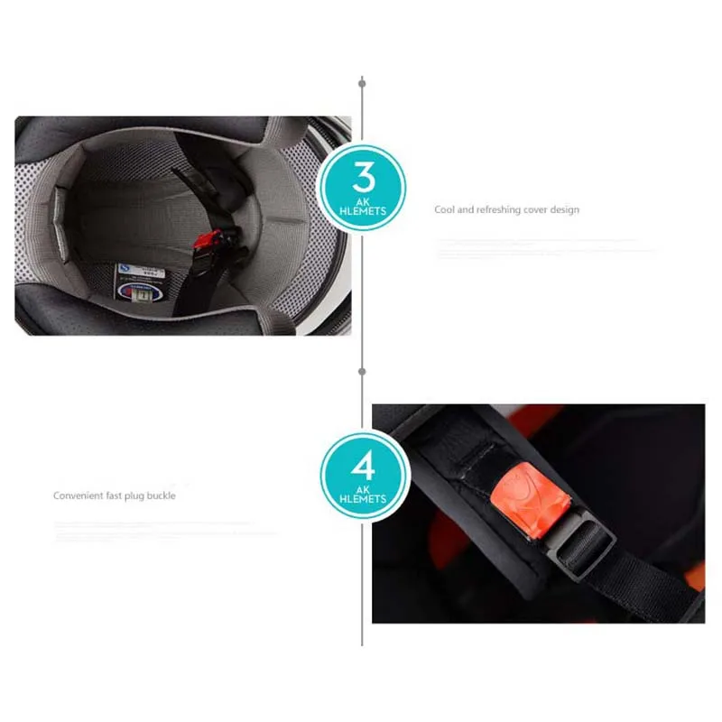 Винтажные мотоциклетные шлемы 3/4 шлем для велосипеда скутера мужского и женского