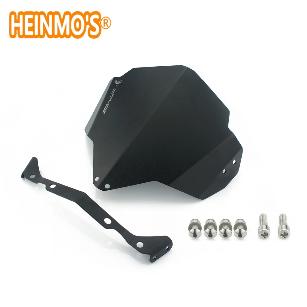 Мотоцикл лобовое стекло для Yamaha MT03 FZ 03 MT 25 MT25 2015 2016 аксессуары мотоциклов ветровое