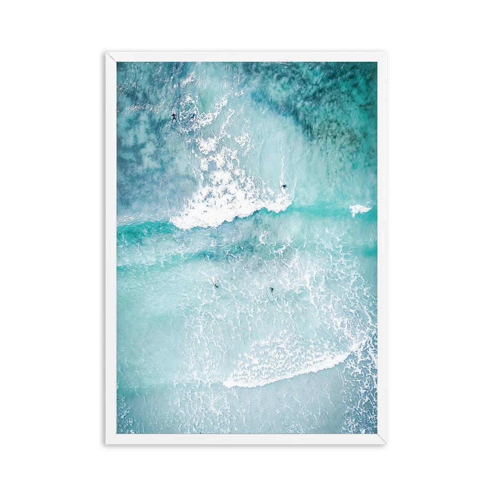 Плакаты и принты океанских волн в скандинавском стиле современная настенная