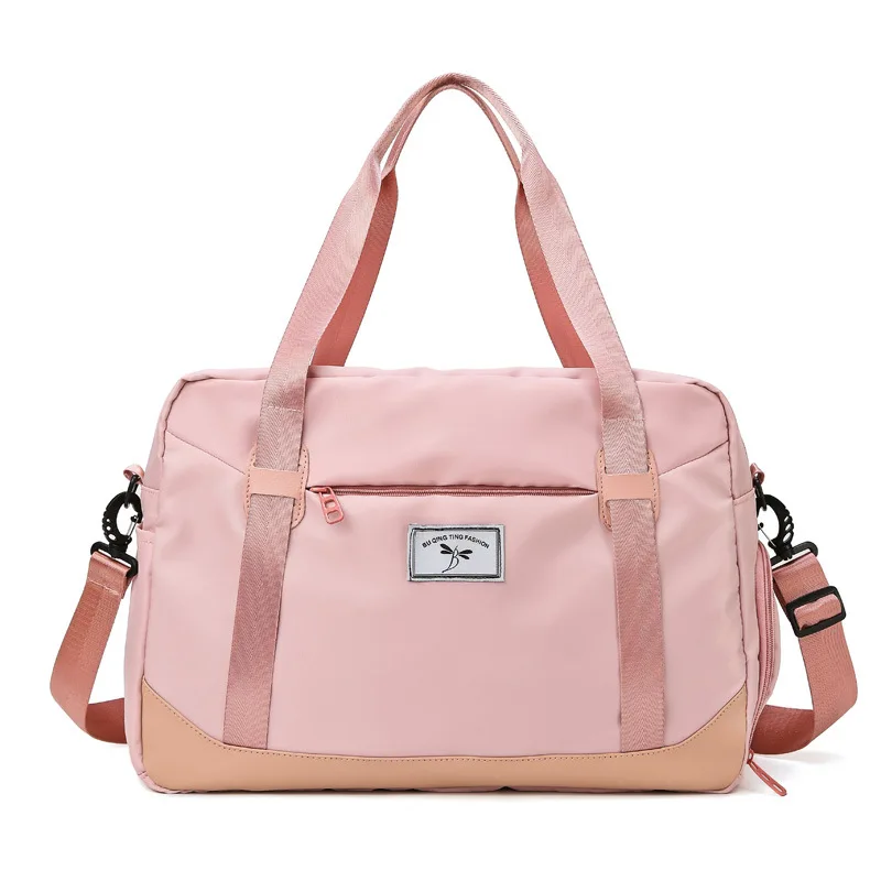 Large Capacity Waterproof Oxford Travel Bag Unisex Zipper Fitness Gym Yoga Storage Handbag Shoulder Messenger Bag Duffle Luggage