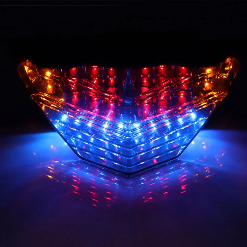 

Motorcycle modified rear brake lights and tail lights with turn signal lamp for NINJA300 ZX-300R 13