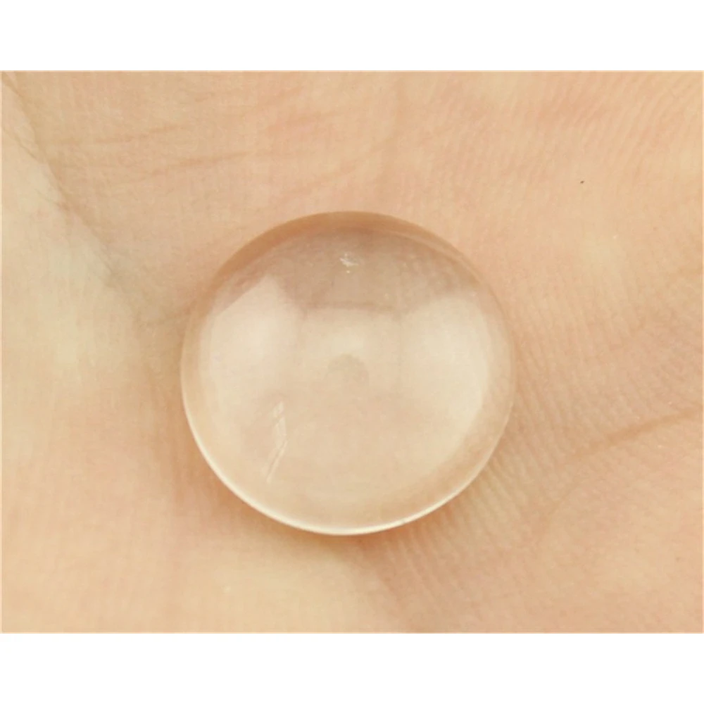 WYSIWYG с плоской задней частью прозрачные круглые бижутерия со стеклянными