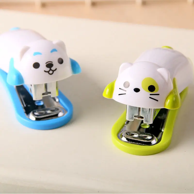 stapler set 0452 cute cartoon mini 10 book children's gifts | Канцтовары для офиса и дома