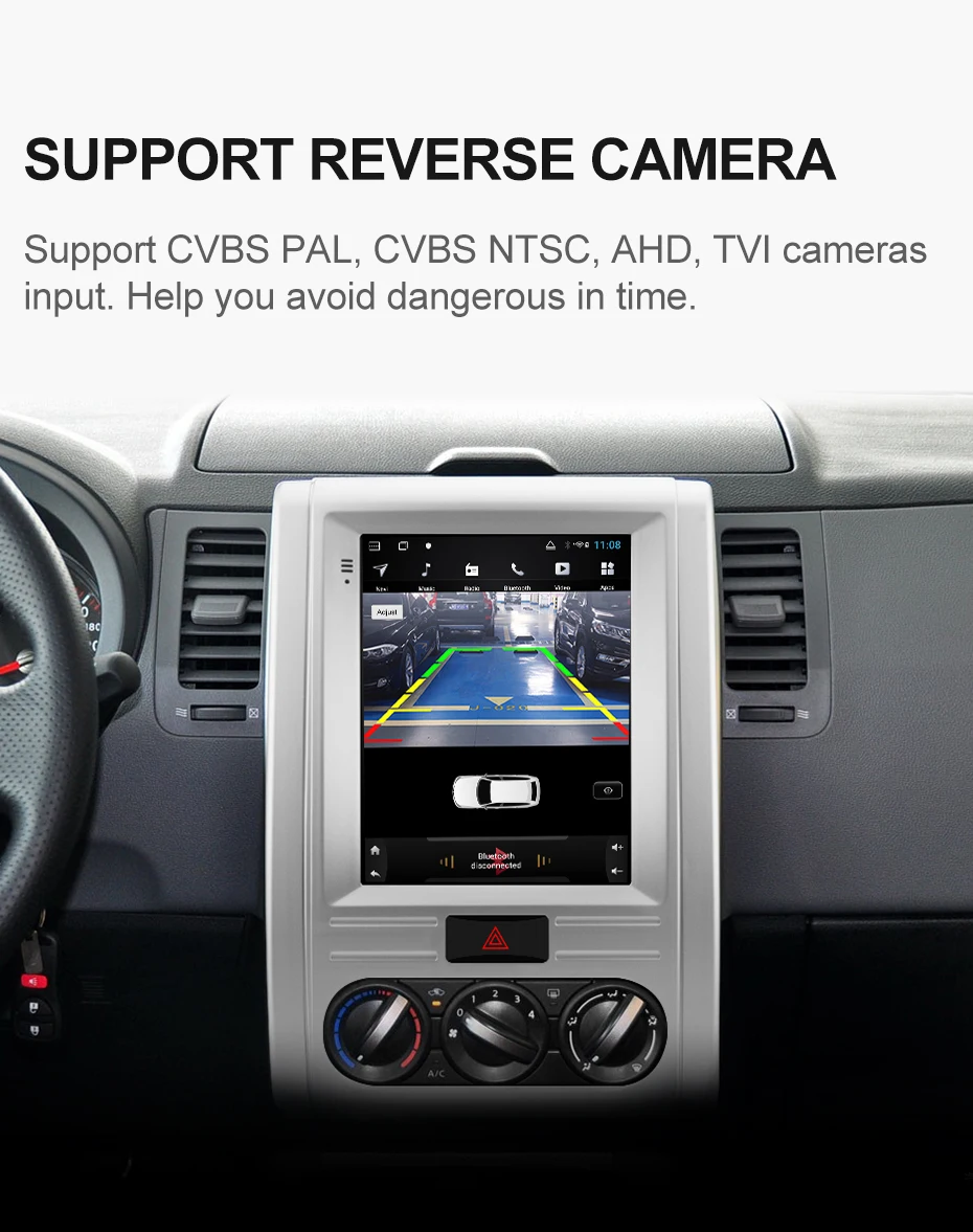Isudar H53 Вертикальный 1 Din Android авто радио для Nissan/X-trail 2008-2012 gps Автомобильный мультимедийный ram 4G rom 64G DSP для модели Telsa