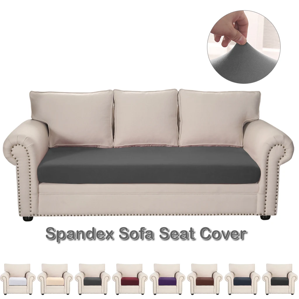 

Stretch Cushion Cover Furniture Sofa Protector Stretch Slipcover Sofa Cover Living Room Sofa Cover Elastic 1/2/3 Seats Covers