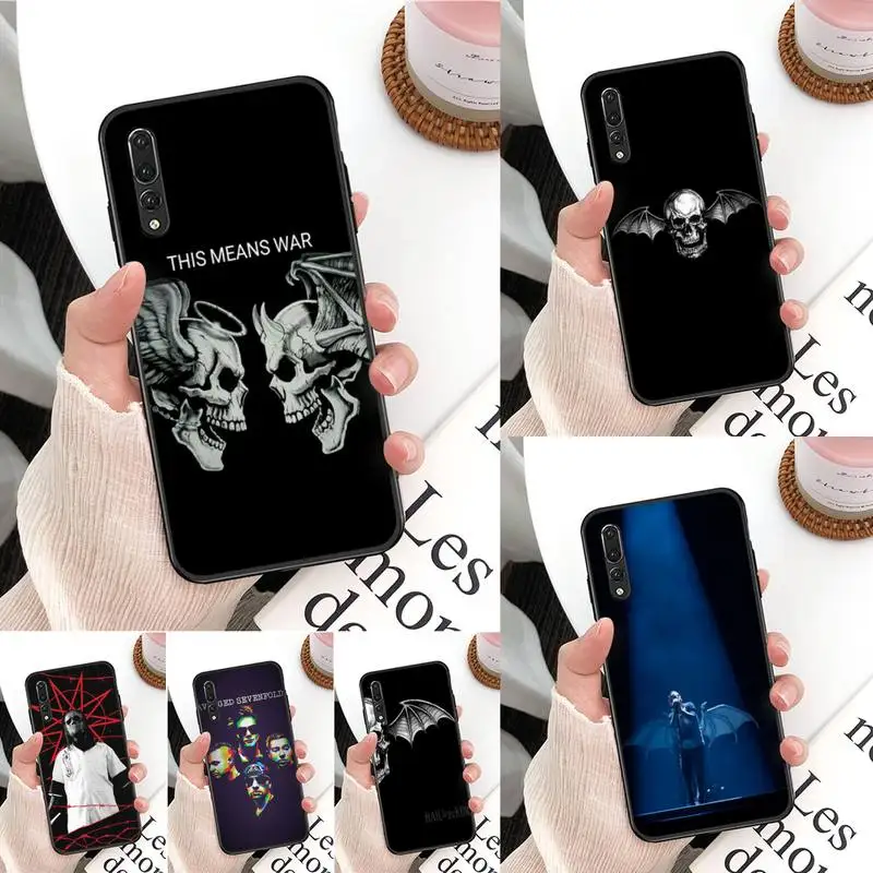 

Yinuoda Avenged Sevenfold Phone Case For Huawei Mate 30 Pro P20 P30 P40 pro lite Y7 Y6 2019 case for Honor 8X 8A 10 20lite 10i