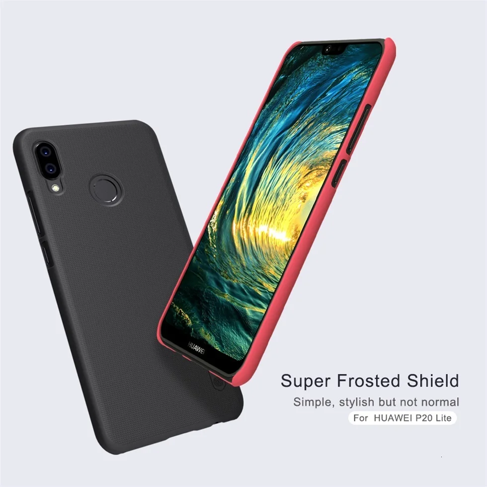 Для huawei p20 Lite кейс чехол брендовый матовый чехол для huawei p20 Lite Nova 3E с подарком