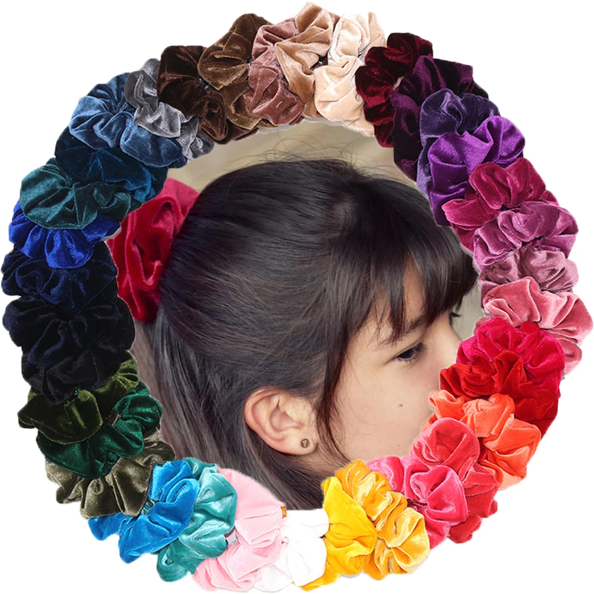 Крутая байковая резинка для волос с перекрестными полосками уличная лента со