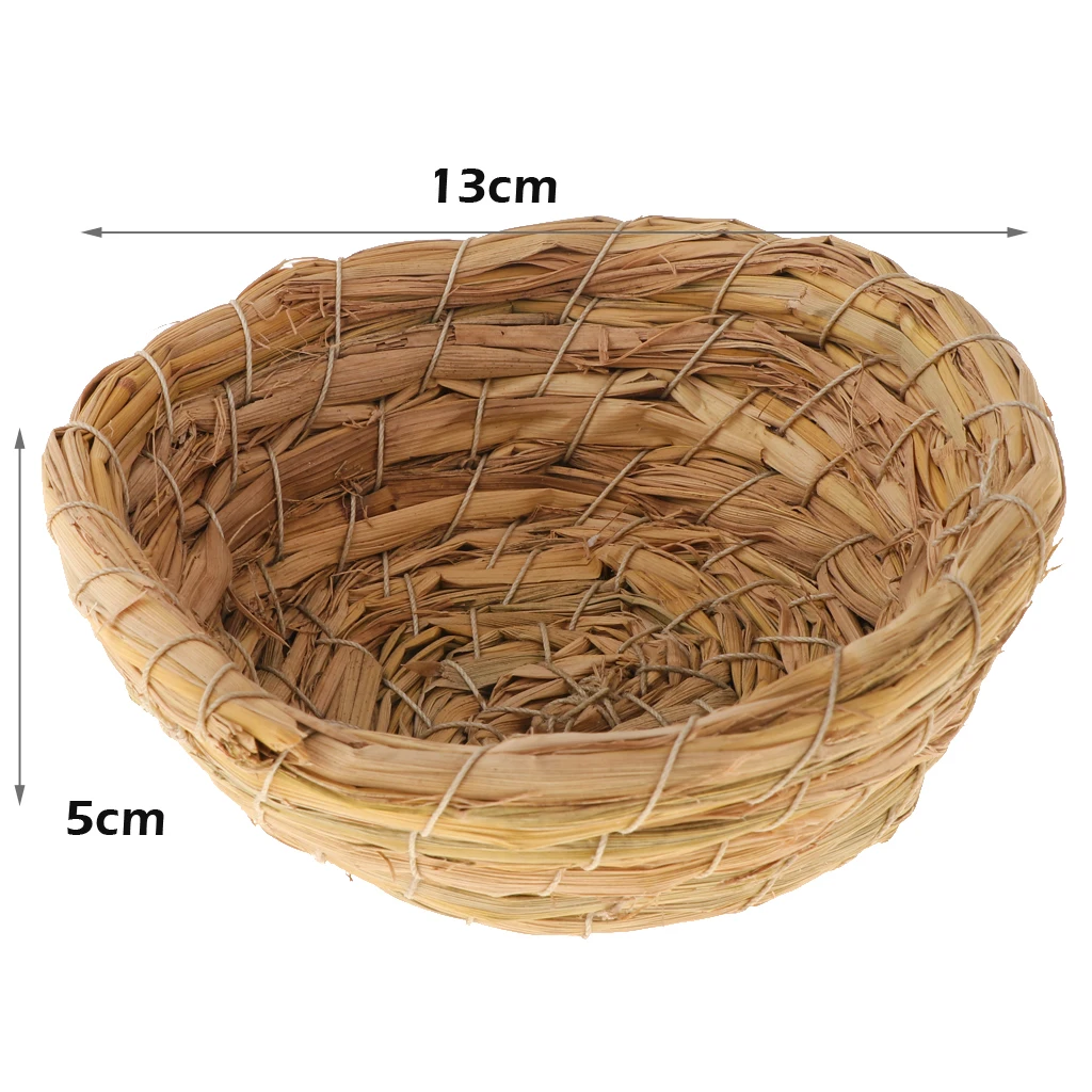 Птичье гнездо из тканой травы, скворечник/инкубационное гнездо для ласточек
