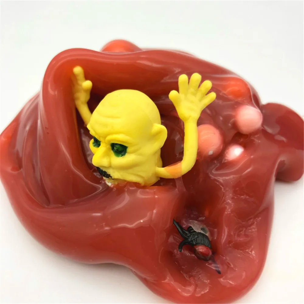 Игрушки для отдыха в виде облаков сжимаемая слизь Хэллоуина глина