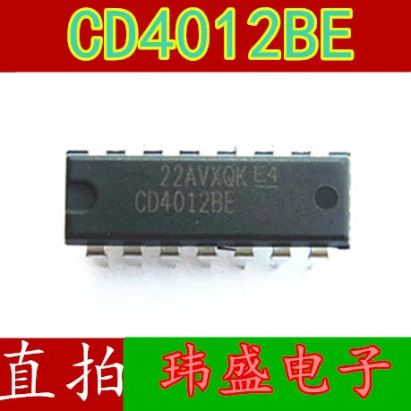 

10 шт CD4012BE DIP-14 CD4012