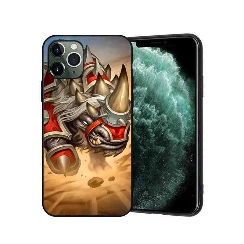 

Hearthstone Top Decks Case For Iphone 11 Black TPU Soft Silicone Phone Cover For Iphone SE 2020 7 8 Plus X XS XR