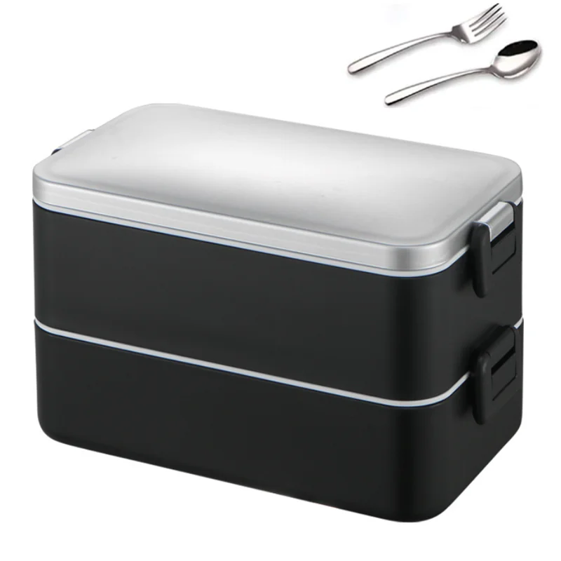 Ланч бокс из нержавеющей стали Bento Штабелируемый отсек и герметичный дизайн 2