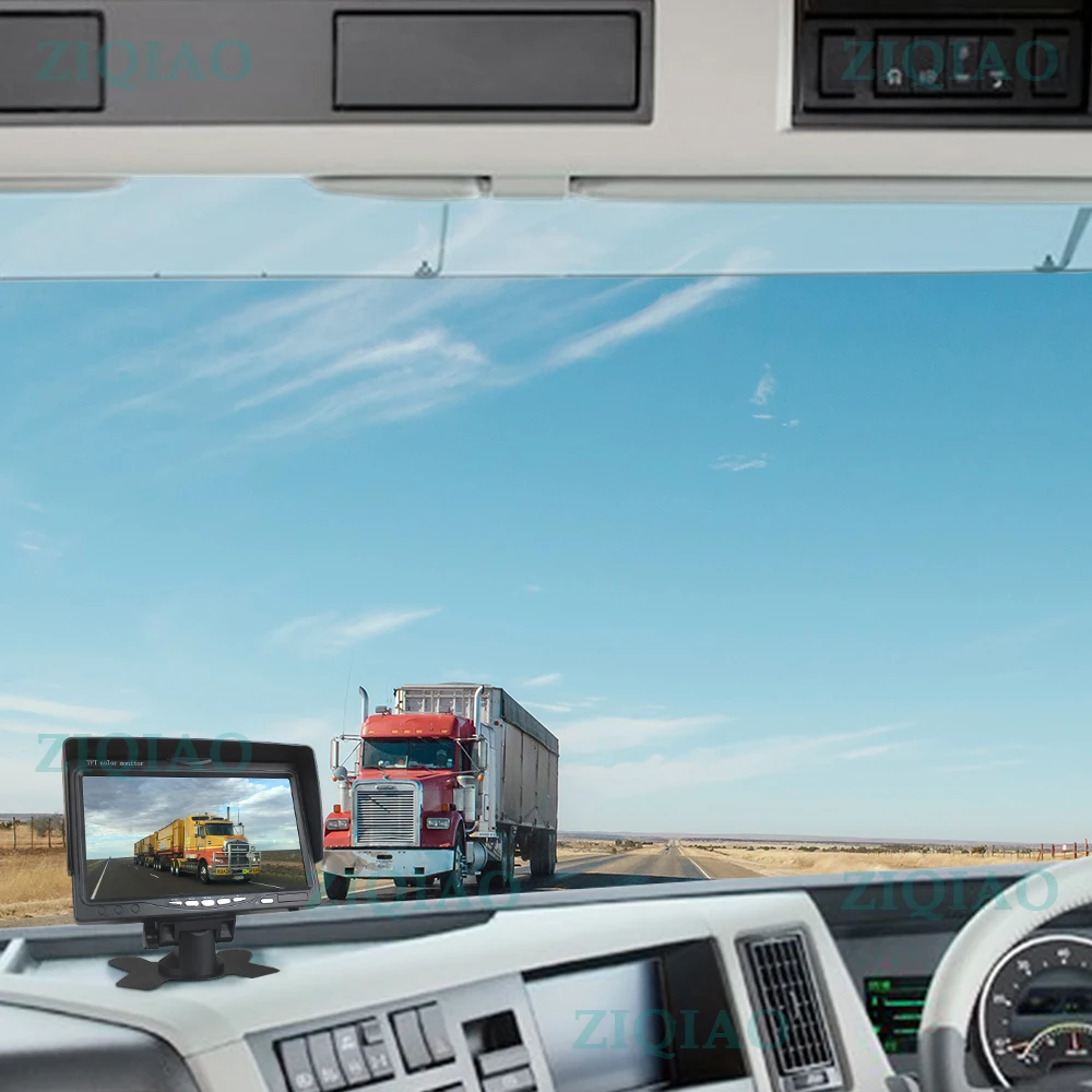 ZIQIAO 7 &quotГрузовик Автобус черный ящик безопасности геодезическая система AHD 4CH в