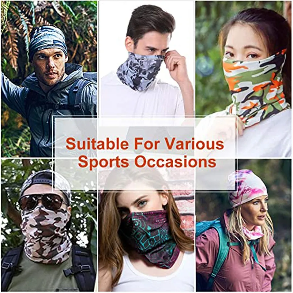 Многофункциональная крышка для шарфа с защитным фильтром моющаяся защита улицы