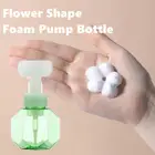 Диспенсер для жидкого мыла в форме цветка, пенопластовый насос, пустая бутылка, пластиковая бутылка, Регулируемая Бутылка, Товары для ванной комнаты