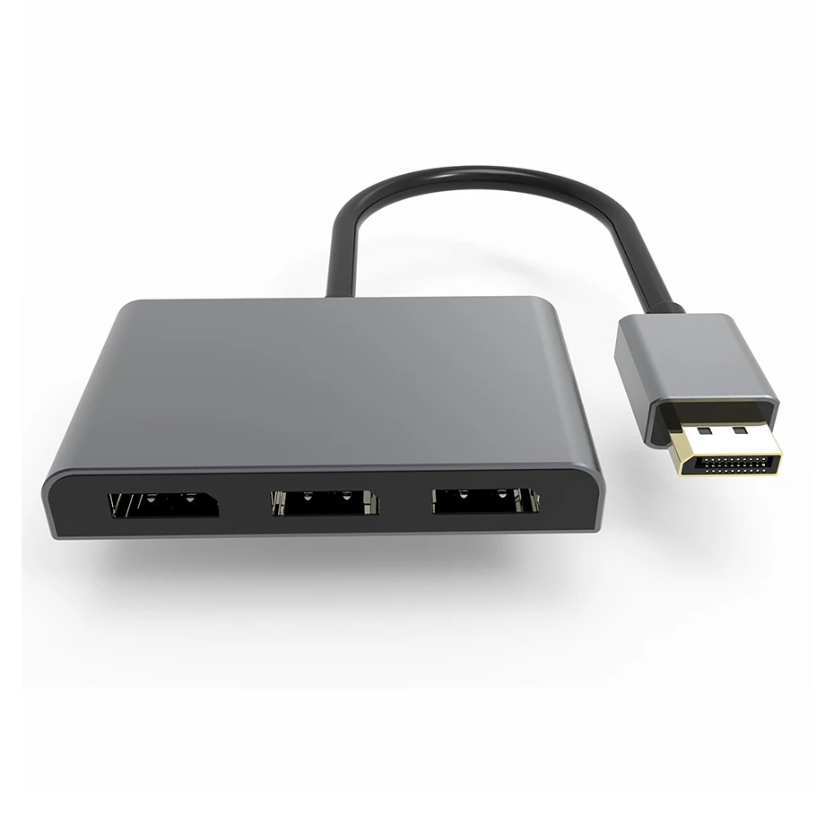 Концентратор Displayport mst 144 Гц разветвитель для нескольких мониторов 1X3