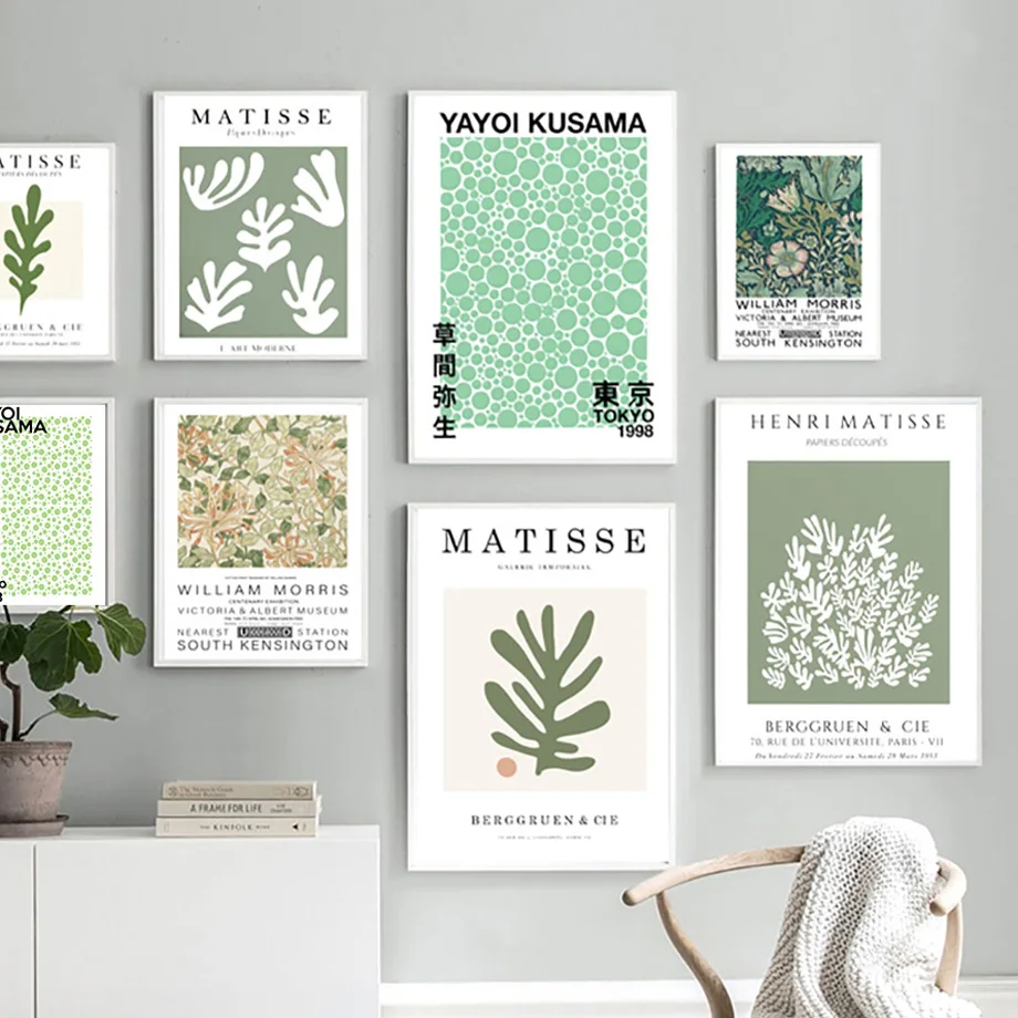 

William Matisse The Museum Art Exhibition Wall Art Canvas Painting Nordic Posters And Prints Wall Pictures For Living Room Decor