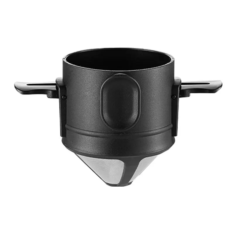 

Foldable Coffee Filter Portable Stainless Steel Foldable Drip Coffee Tea Holder Easy Clean Reusable Coffee Dripper Cone Dripper