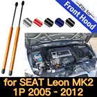 Демпфер капота для SEAT Leon MK2 1P 2005-2012, передний капот, модифицирующие газовые стойки, пружинный демпфер из углеродного волокна, подъемный опорный поглотитель