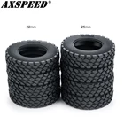 Резиновые шины 18: 9 Tamiya, колеса 2225 мм для 114 RC Rock Crawler Tamiya, прицеп, трактор, грузовик, радиоуправляемые автомобильные колеса, запчасти