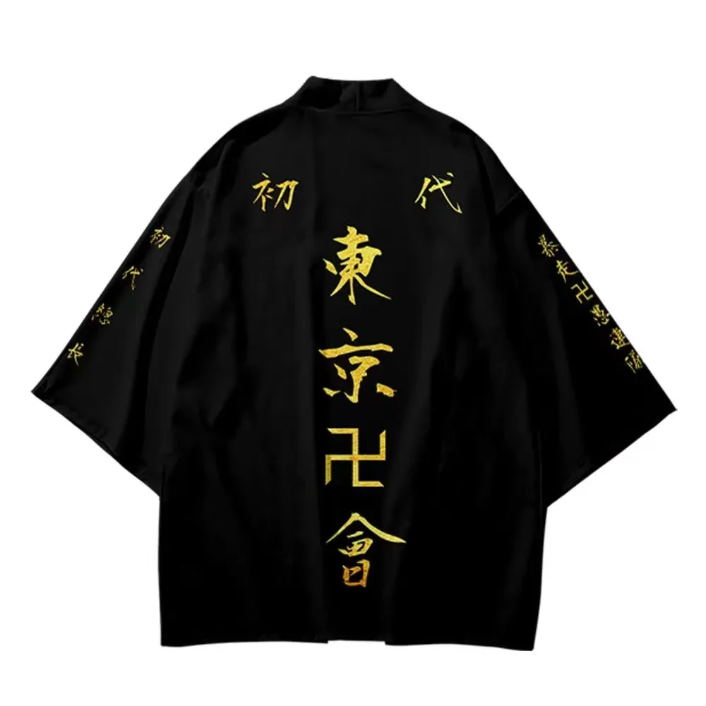 Косплей Аниме Токио Мстители кимоно ханагаки такичи Кен ругуцзи плащ с коротким