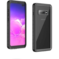 for galaxy s10 s10plus waterproof case shock dirt snow proof protection for samsung galaxy s8 s9 with touch id case cover