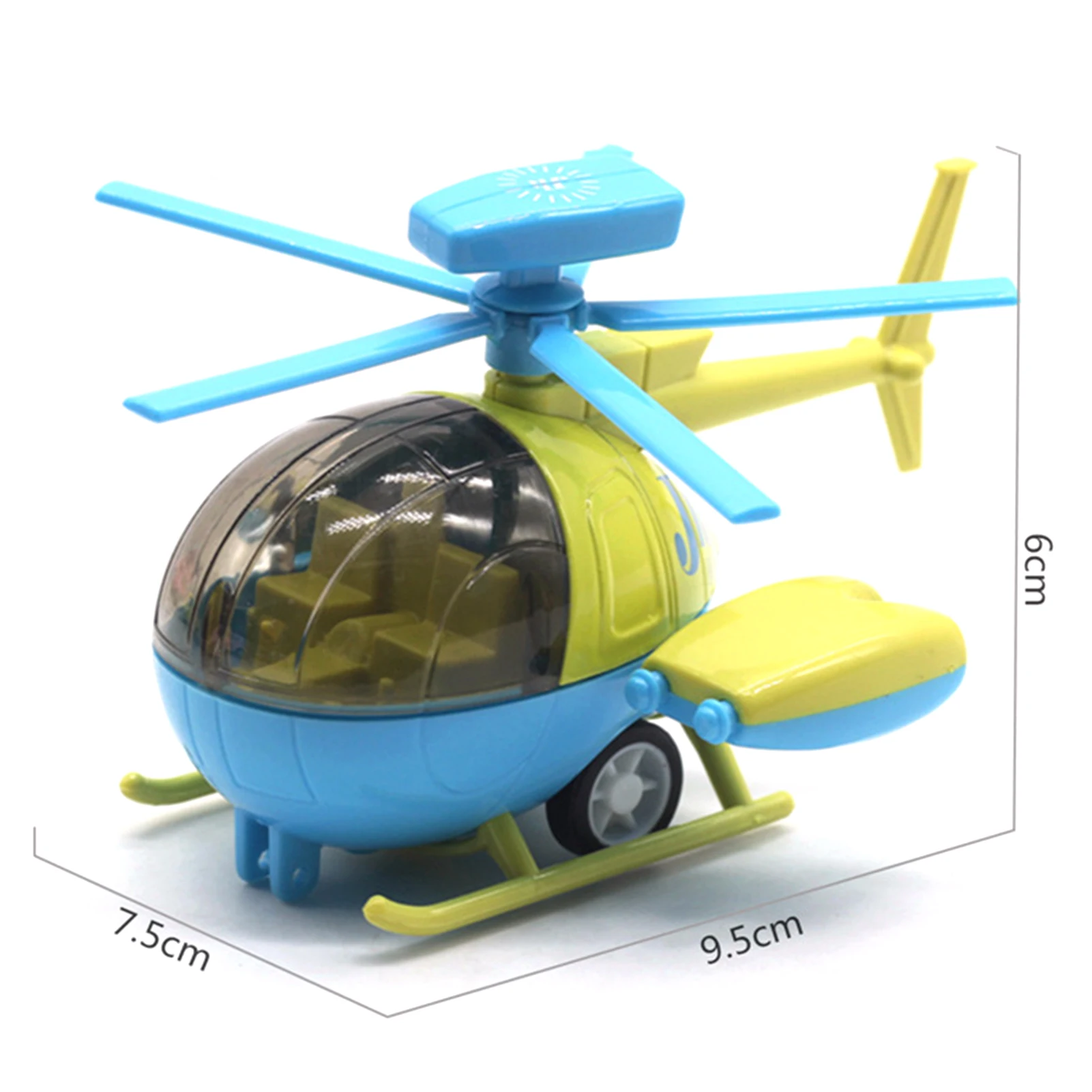 

Mini Cartoon Plane Airplane Pull Back Model Decor Kids Toy Educational Gift