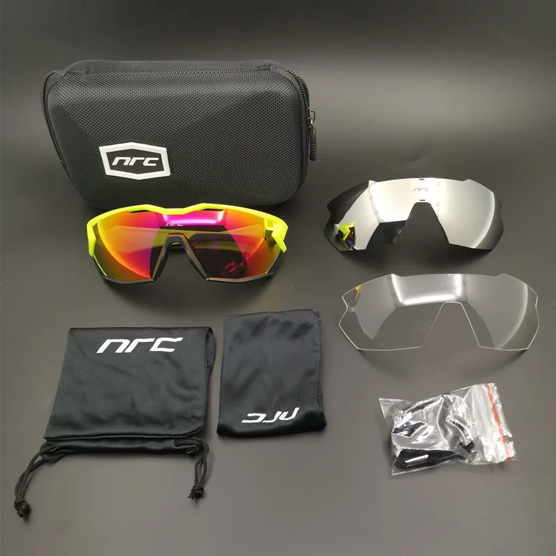 Спортивные велосипедные солнцезащитные очки NRC для горного велосипеда
