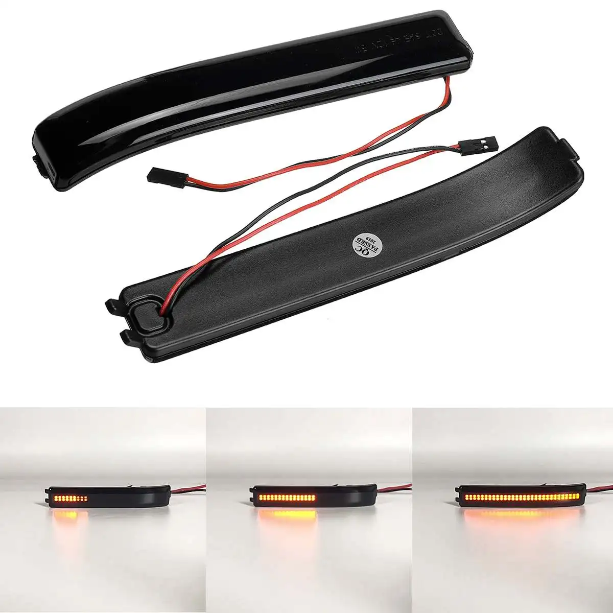 

2pcs LED Dynamic Side Mirror Light Turn Signal Light Lamp Reverse Lights Indicator for 2009-2014 Ford F150 for Raptor 2010-2014