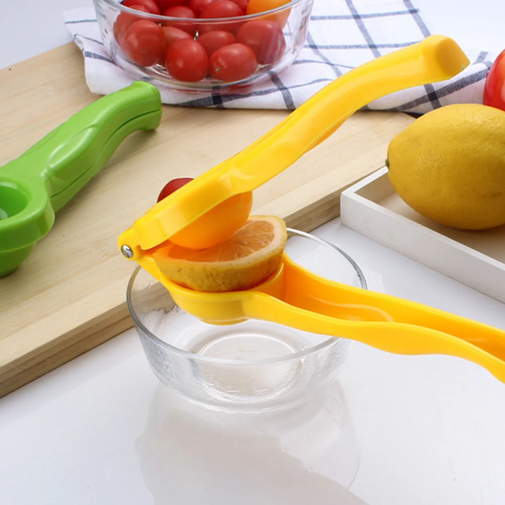 

2pcs Kitchen Tools Lemon Squeezer Hand Press Manual Juicer Orange Juicer Multifunction Vegetable Squeezer Kitchen Tool