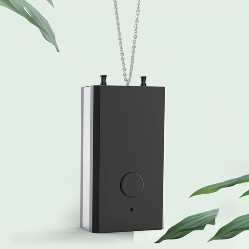 

Portable Mini Air Purifier Neck Hanging USB Rechargeable Air Purifier Home Air Cleaner for Adult & Children