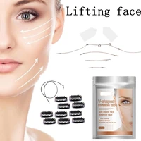 4080pcs set makeup invisible v line v face shape face facial line lift up fast wrinkle sagging skin chin adhesive tape
