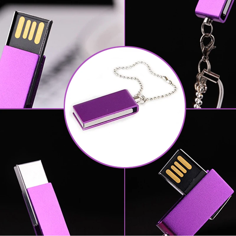 Новый металлический USB флеш-накопитель usb2.0 32 ГБ флешка 16 8 4g usb-накопитель