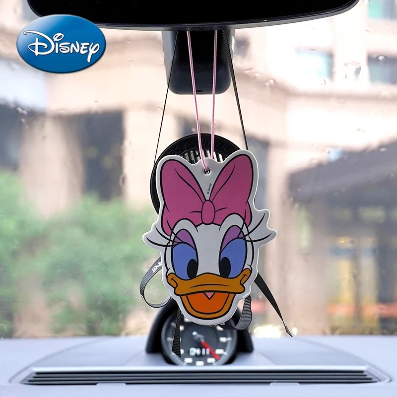 

Disney Mickey Mouse Car Aromatherapy Pendant Wardrobe Ornaments Car Deodorant Fragrant Donald Duck Minnie