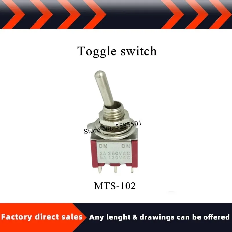 Прямая продажа с фабрики тумблер MTS-102/103/202/203 кулисный переключатель 3 фута 6 футов