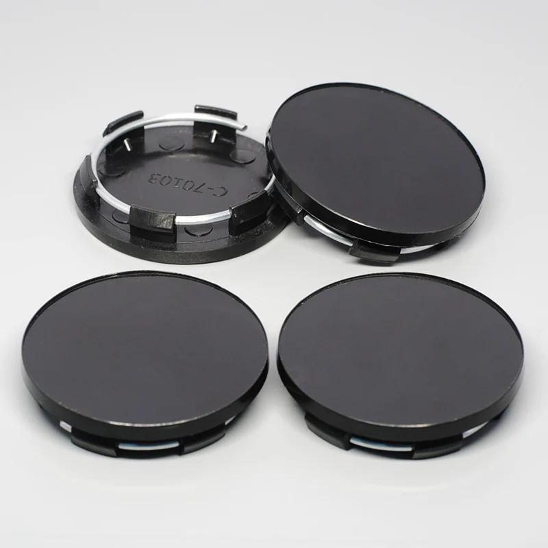 Крышка Ступицы Колеса Автомобиля черный пластик 51 мм 4 шт./лот | Автомобили и