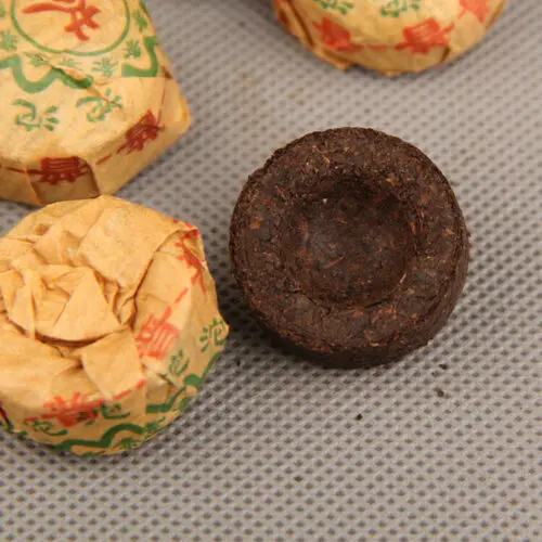 2010 Оригинал Pu erh Tuocha приготовленный спелый Yunnan Mini Tuo китайский чай для потери