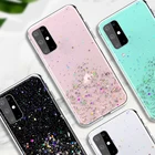 Мягкий силиконовый бампер для OPPO Realme X7 6 Pro Realme 7 Pro Luxury чехол сверкающий с блестками Star Epoxy Cover Realme 7 Pro X7 Pro