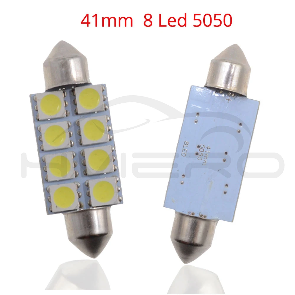 2 шт. автомобисветодиодный светодиодные лампы для чтения 31 мм 36 39 41 8 SMD 5050|lamp bulb|light