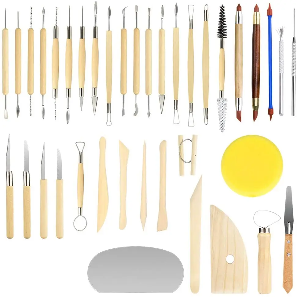 

38 шт., деревянная керамика, глиняная резьба/воск/фрукты/резьба по дереву