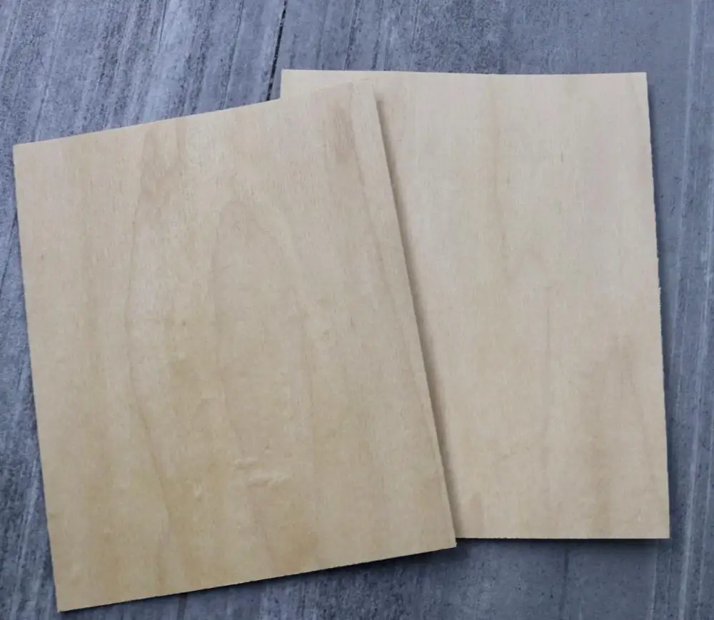 

1.2mm14 * 17cm Canada Maple light wood chip sheet