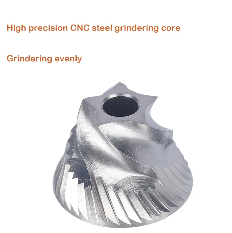 

Stainless Steel Manual Coffee Grinder Burr Adjustable Portable Mini Espresso Mill Steel Core Grinder