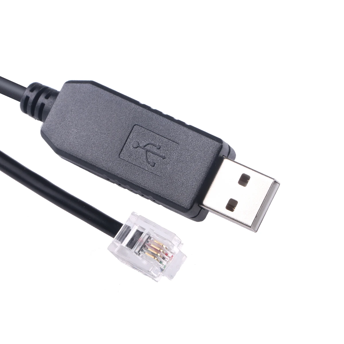 FTDI-Cable convertidor USB a RJ11 6P4C, Control manual para conectar RS232, serie...