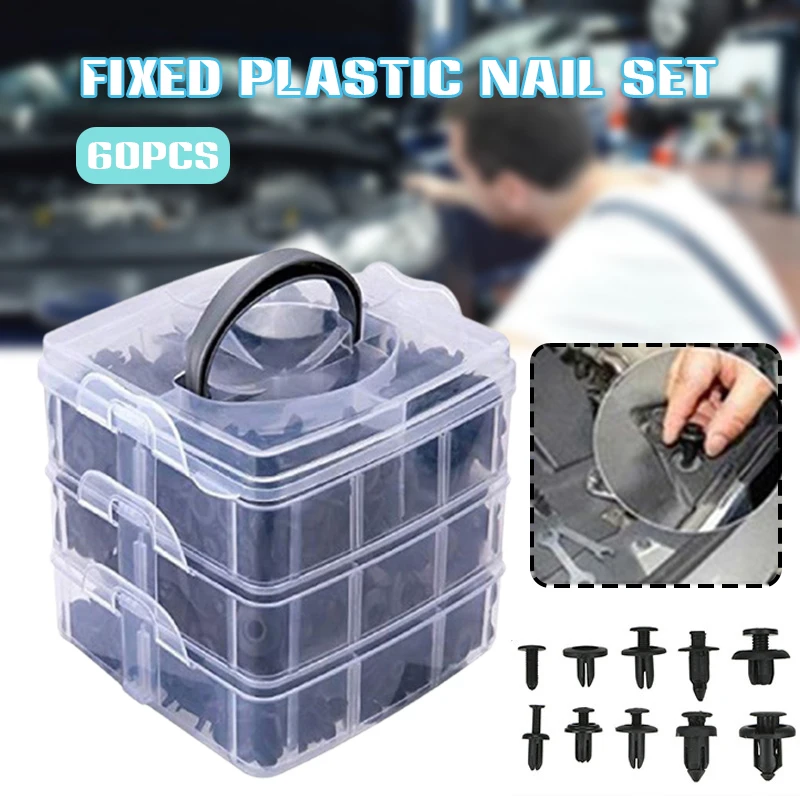 

New Universal Fastener Clips Multipurpose Car Furniture Assembly Expansion Screws Kit for Bumper Door Panel Dashboard