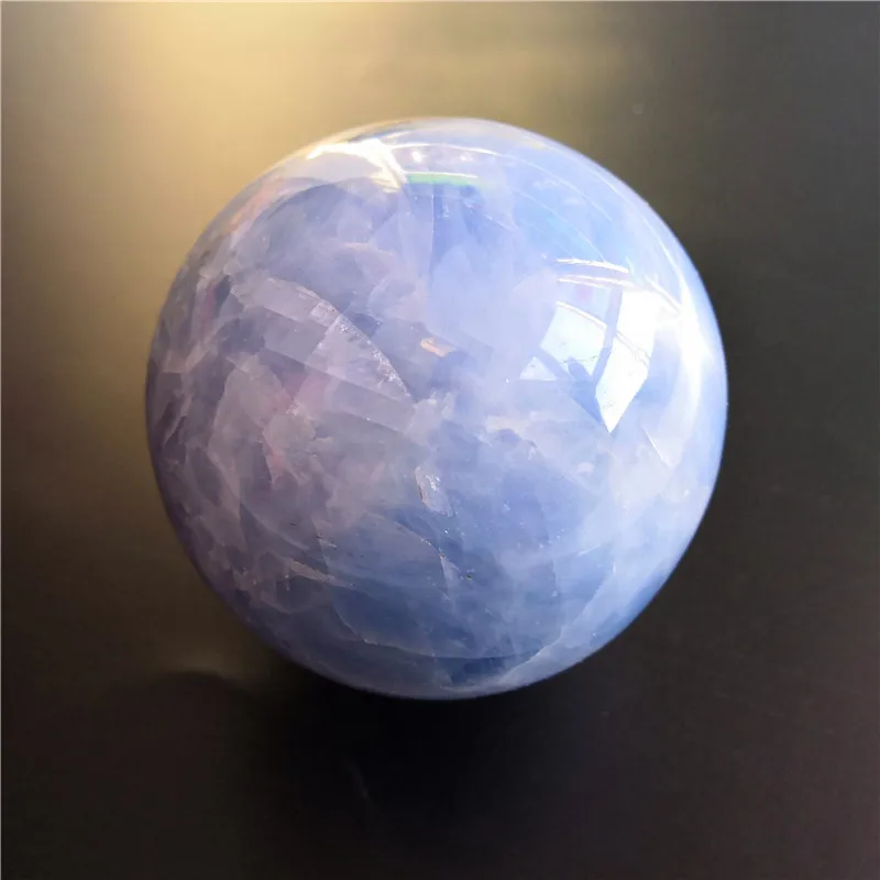 Шар из натурального кианита 50 мм хрустальный камень сфера отлично подходит для