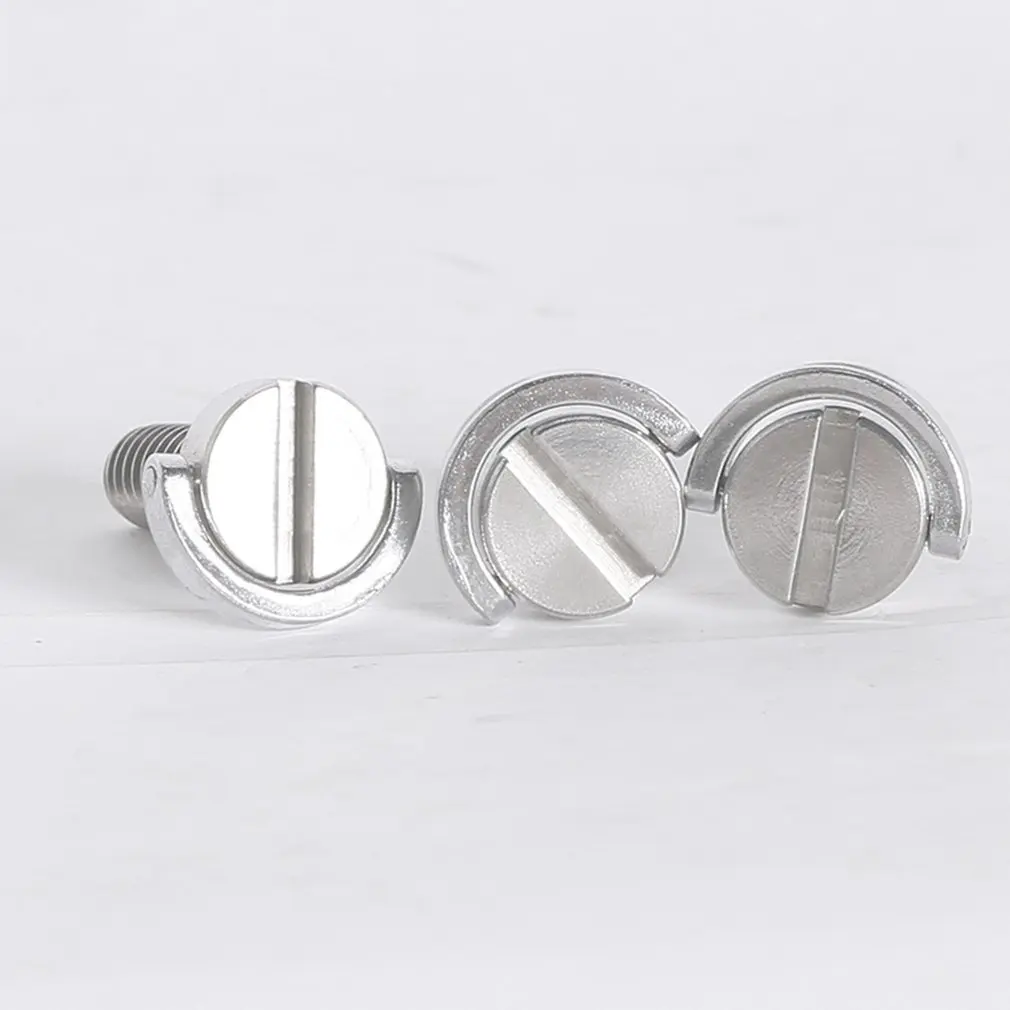 

Long Screw SLR Camera Tripod PTZ Screw Quick Release Plate Word Inch 1/4 Stainless Steel Screw In stock