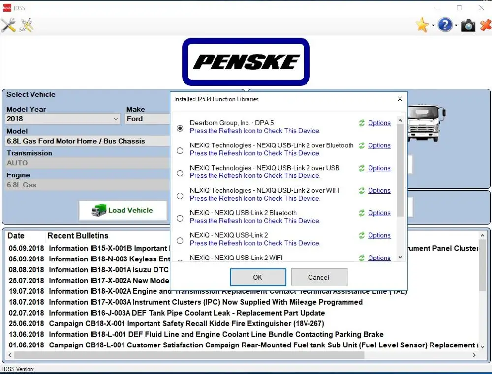Для системы диагностики Isuzu (Новый идентификатор стандарта США) [2021]+ генератор