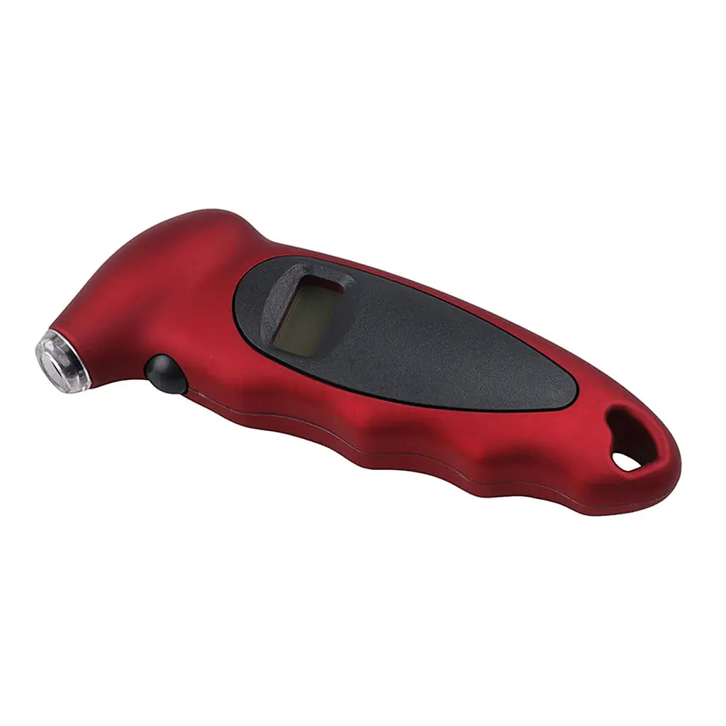 

0-150Psi Handheld Digital Tire Pressure Detector Car Tire Pressure Detector red Convenient